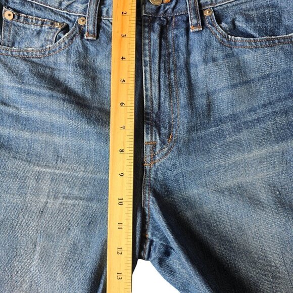Madewell Perfect Vintage Blue Jean Velvet Tux Stripe Edition Denim. size  27 - Picture 5 of 9